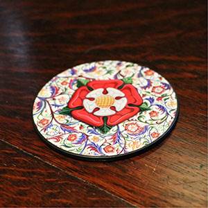 Tudor Rose Coaster